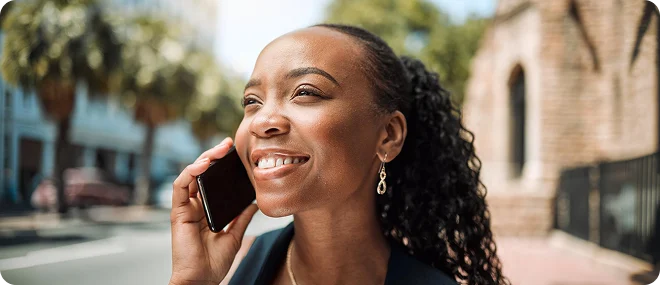 Woman contacting a primary care clinic